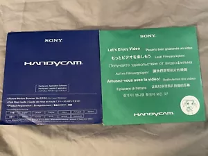Sony Handycam Application Software Hand Book CD 2007 - Picture 1 of 7