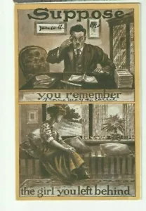 Postal 1910, Supongamos que recuerdas a la chica que dejaste atrás, 2 escenas - Imagen 1 de 2