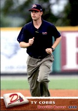 2009 Danville Braves Grandstand #7 Ty Cobbs Virginia Commonwealth Baseball Card