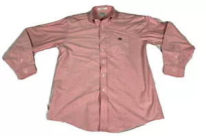 LL Bean Dress Shirt Button Down PINK 15.5 34 Wrinkle Resistant Traditional Fit - Picture 1 of 7