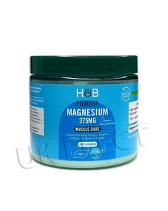 Holland & Barrett Magnesium Powder 200g for Muscle Bones Tiredness & Fatigue - Picture 1 of 4