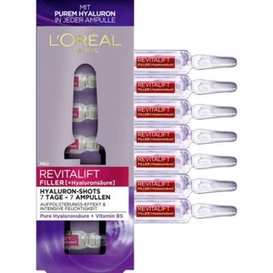 L'Oreal Revitalift Filler+Hyaluronsäure Vitamin B5 7x 1,3 ml Ampullen Feuchtigk. - Bild 1 von 1