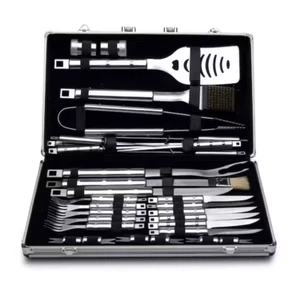 BergHOFF Cubo BBQ 33 Piece Stainless Steel Barbecue Set With Case - Picture 1 of 3