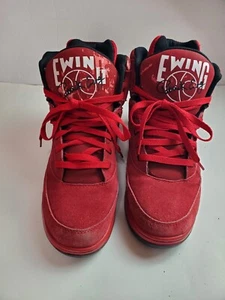 Patrick Ewing 33 HI OG Rojo Gamuza Negro Blanco Retro 2000 Para hombres Talla 9 1/2 - Imagen 1 de 17