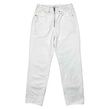 Good American Good Vintage Striaght Leg White Jeans | Size 2/26