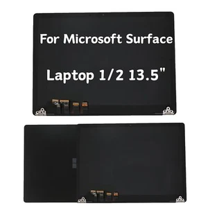 Schermo LCD per Microsoft Surface Laptop 1 2 13,5" cornice nera display sostituire - Foto 1 di 7