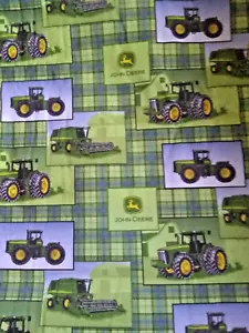 NEW - John Deere Fabric - Great Colors and Pictures - Springs Creative - BTY - Picture 1 of 4