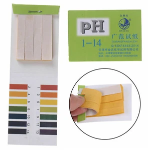 Litmus Paper Brand new pH 1 to 14 Test Book 80 Strips for Soil Water Liquid - Picture 1 of 5