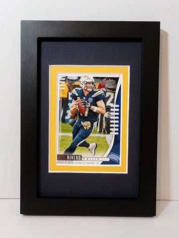Philip Rivers Los Angeles Chargers Display Custom Framed Football Card Plaque Cover