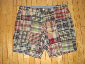POLO RALPH LAUREN GESTEPPTE MADRAS CLASSIC FIT SHORTS HERREN GR 42 KAUM GETRAGEN! - Bild 1 von 15