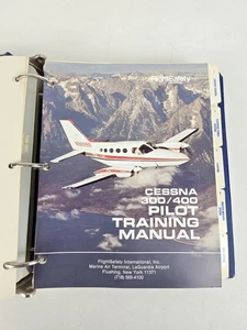 Manual de entrenamiento de pilotos Flight Safety International Cessna 300/400 Rev 3 - Imagen 1 de 14