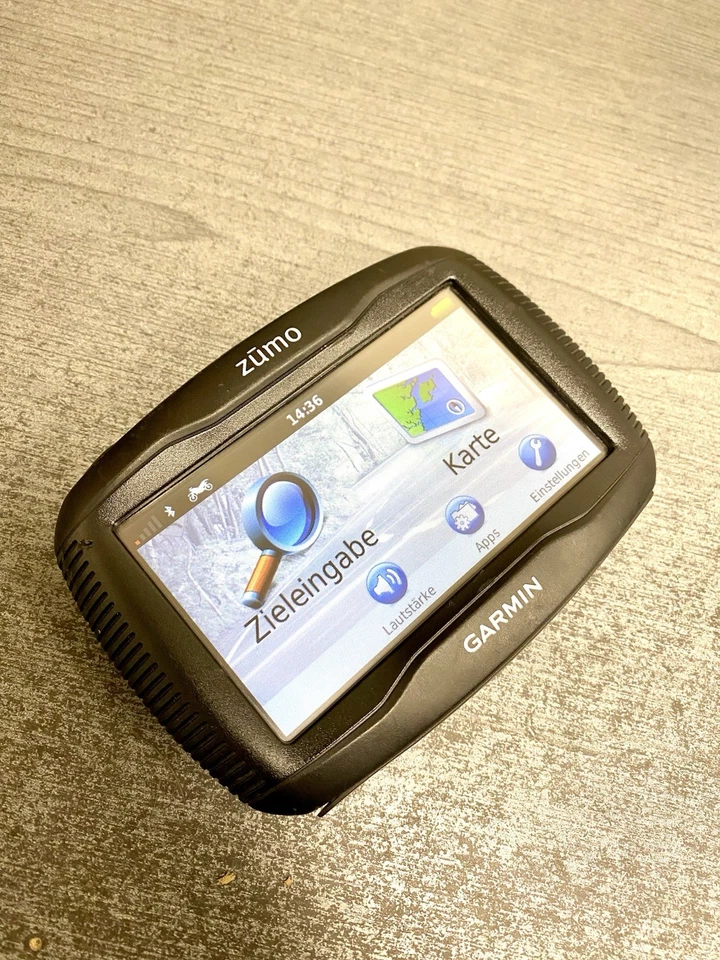 Motorrad Navi Garmin zumo 340LM Europa 45 Lebenszeitkarten. Nur zur Anzeige - Bild 1 von 4