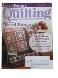 Fons & Porter's Love of Quilting Magazine MAY/JUN 2009 FEB - Imagen 1 de 1