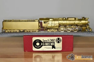 HO Latón - Westside Santa Fe ATSF 4-6-4 #3460 - Sin pintar - Imagen 1 de 14
