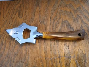 Vintage Bakelite Can Piercer Bottle Opener Marbled Vintage - Picture 1 of 4