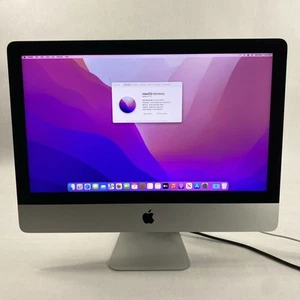 Apple A1418 iMac 21.5" 4k 2017 3.40GHz Core i5 32GB RAM 1TB HDD os 12.7.4 - Picture 1 of 20