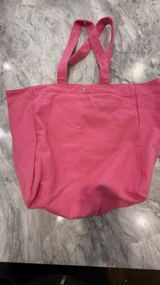 Nuevo Con Etiquetas Raro Vintage Gap Bolso de Hombro de Lona Rosa Foto 1 de 4