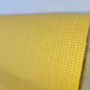 Nomex Made with Kevlar Smoke Fire Fabric Remnant 45" x 48" Aramid Fiber 340 GSM - Picture 1 of 9