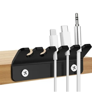 Cable Holder Clip 4 Pcs Charging Cord Holder For Desk - Afbeelding 1 van 12