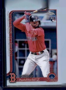 2025 Topps Chrome #194 Carlos Narváez Refractors - Picture 1 of 2