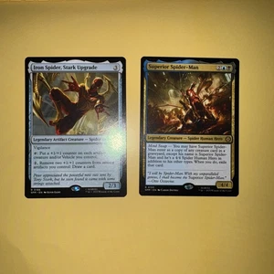 Superior Spider-Man + Iron Spider Stark Actualización Marvel's Magic MTG Regular - Imagen 1 de 2