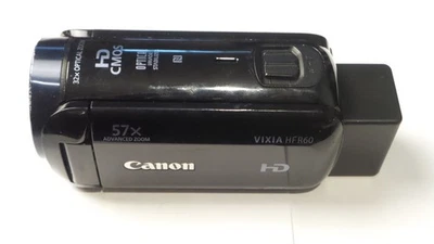 Canon VIXIA HF R60 Full HD Camcorder (Black) - 8GB Internal Flash Memory - Image 1 of 4