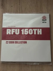 RFU 150th Anniversary Two Pound Coin Collection Westminster £2 Sealed Pack BU5 - Picture 1 of 3