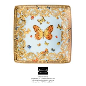 Versace Rosenthal - Le Jardin de Versace - Coppetta Quadra Piana cm 12 x 12 - Imagen 1 de 6