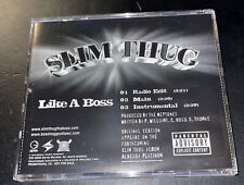 SLIM THUG "Like A Boss" (Promo CD-Single 2004) 3-Tracks GEFR-26160-2 *EXCELLENT*