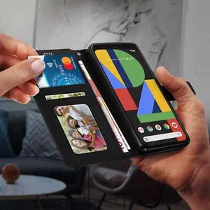 Hülle für Google Pixel 4 XL Handy Tasche Schutz – Schwarz - Bild 1 von 2