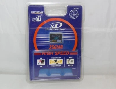 Olympus Type H 256 MB High-Speed xD-Picture Flash Memory Card (202030) - Image 1 of 2