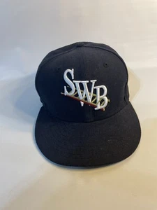 New Era Scranton Wilkes Barre Red RailRiders SWB Cap Hat 7 NY Yankees 59Fifty - Picture 1 of 4