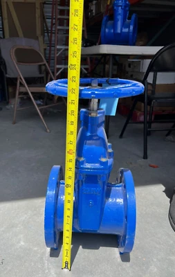 NEW 6" AWWA C515 Gate valve Class 150 FLANGED, NSF approved, Handhweel NRS. - Image 1 of 2
