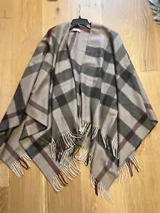 burberry wool cape Women 140x135cm - Picture 1 of 3