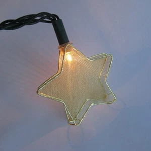 Luci di Natale vintage Premier stella festiva x20 (lampadine a filamento trasparente) - Foto 1 di 11