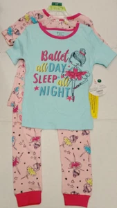 NWT Member's Mark Girls Favorite 4-Piece Ballet Pajamas Size 5T - Picture 1 of 2