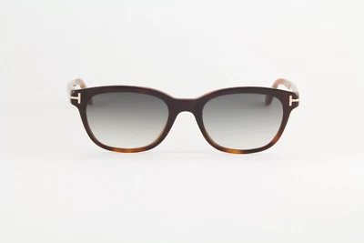 Auténtico Tom Ford TF 5207 083 púrpura marrón tortuga 49 mm gris azul degradado Foto 1 de 4