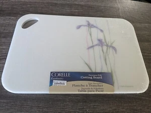 TABLA DE CORTAR CORELLE COORDENATES SHADOW IRIS POLI 14" X 9,5" NUEVA ENVÍO GRATUITO A EE. UU. - Imagen 1 de 4