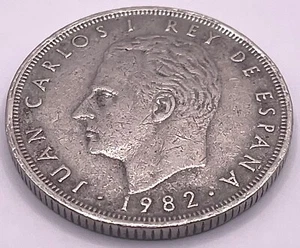Weltmünze: 1982 Spanien - 25 Peseten - im Umlauf (SKU 2) - Bild 1 von 4