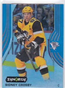 19/20 SYNERGY...SIDNEY CROSBY..BLUE PARALLEL..# 30..PENGUINS..FREE COMBINED SHIP - Picture 1 of 1