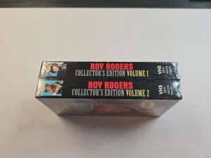 Roy Rogers Collector's Edition Volume 1 And 2 Vhs Lot, Brand New Sealed! - Picture 1 of 11