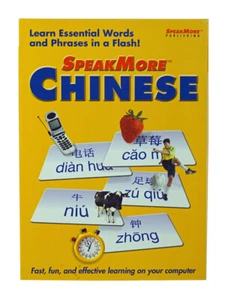 Learn to Speak Chinese Language - PC/MAC CDRom - Learn Essential Words & Phrases - Picture 1 of 4