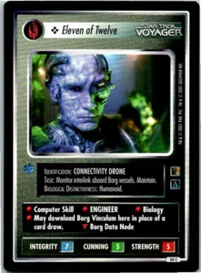Star Trek The Borg CCG Common Card #54C Eleven Of Twelve  - Picture 1 of 1