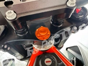 Steuerkopf Schraube orange passend für KTM 690 SMC R 125-530 SX EXC SXF SMR - Bild 1 von 4