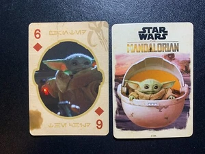 Tausch Spielkarte STAR WARS THE MANDALORIAN Six of Diamonds - Bild 1 von 2