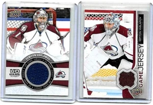 LOTE DE 2 TARJETAS DE JERSEY USADAS DE JUEGO SEMYON VARLAMOV DIFERENTES - Imagen 1 de 1
