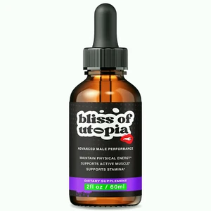 Bliss of Utopia Drops for Men, Advanced Male Health Support Formula (30Servs.) - Picture 1 of 12
