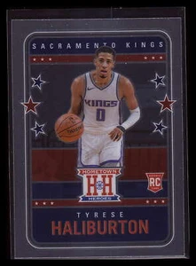 Tarjeta de novato Kings 2020-21 Panini Chronicles Tyrese Haliburton Hometown Heroes - Imagen 1 de 2