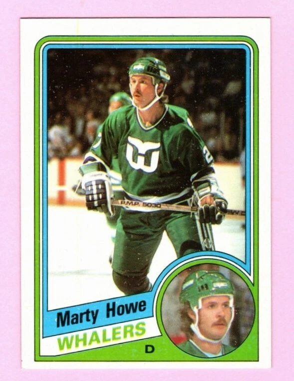 Marty Howe #55 Hartford Whalers 1984-85 Foto 1 de 1