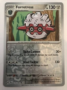 Pokémon TCG Temporal Forces Forretress Reverse Holofoil 110/162 NM - Picture 1 of 2